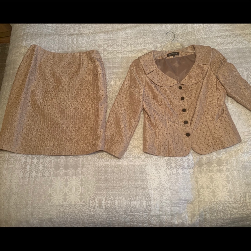 two piece suit